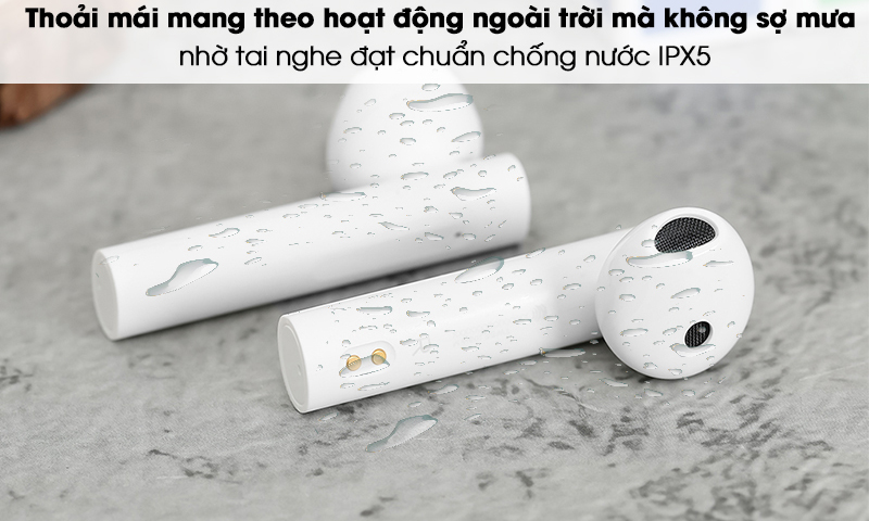Tai nghe Bluetooth True Wireless Earphones 2 Basic Xiaomi chống nước tốt